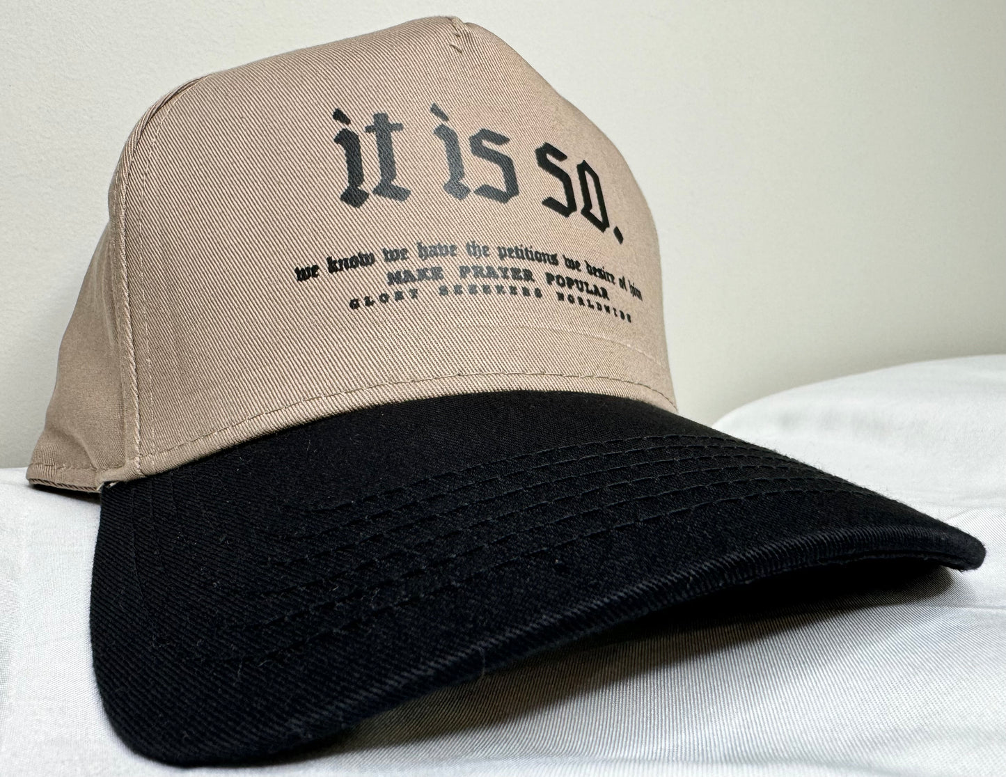 NEW! IT IS SO HIGH PROFILE HAT